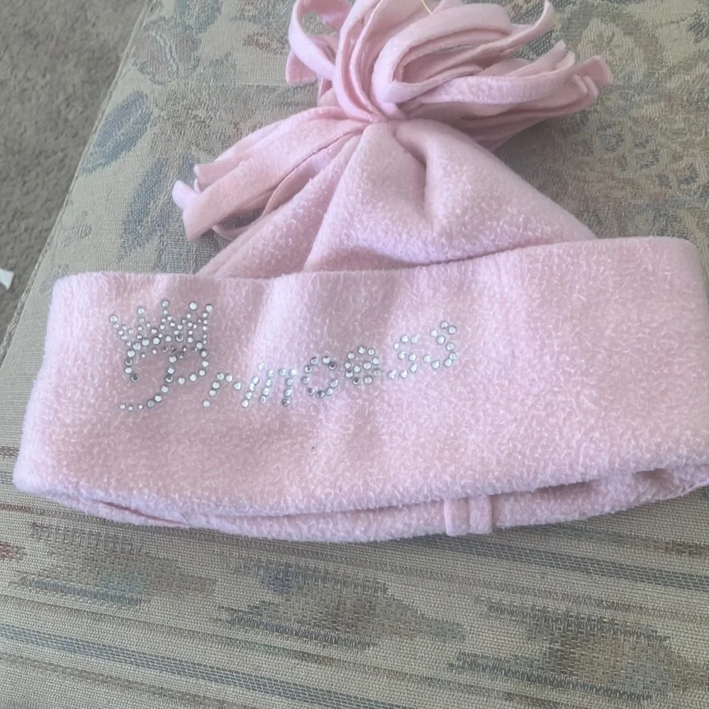 FINAL MARKDOWN Fleece Princess cap